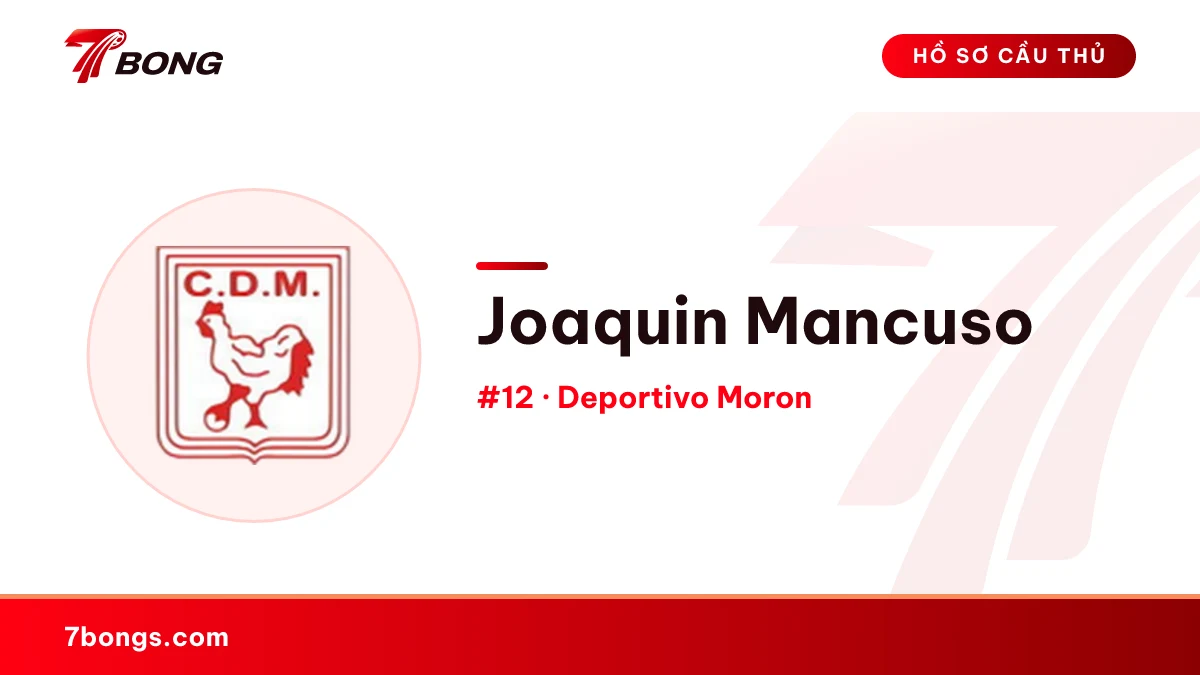 Joaquin Mancuso — Deportivo Moron