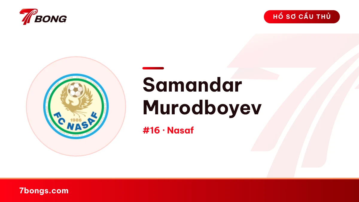 Samandar Murodboyev — Nasaf