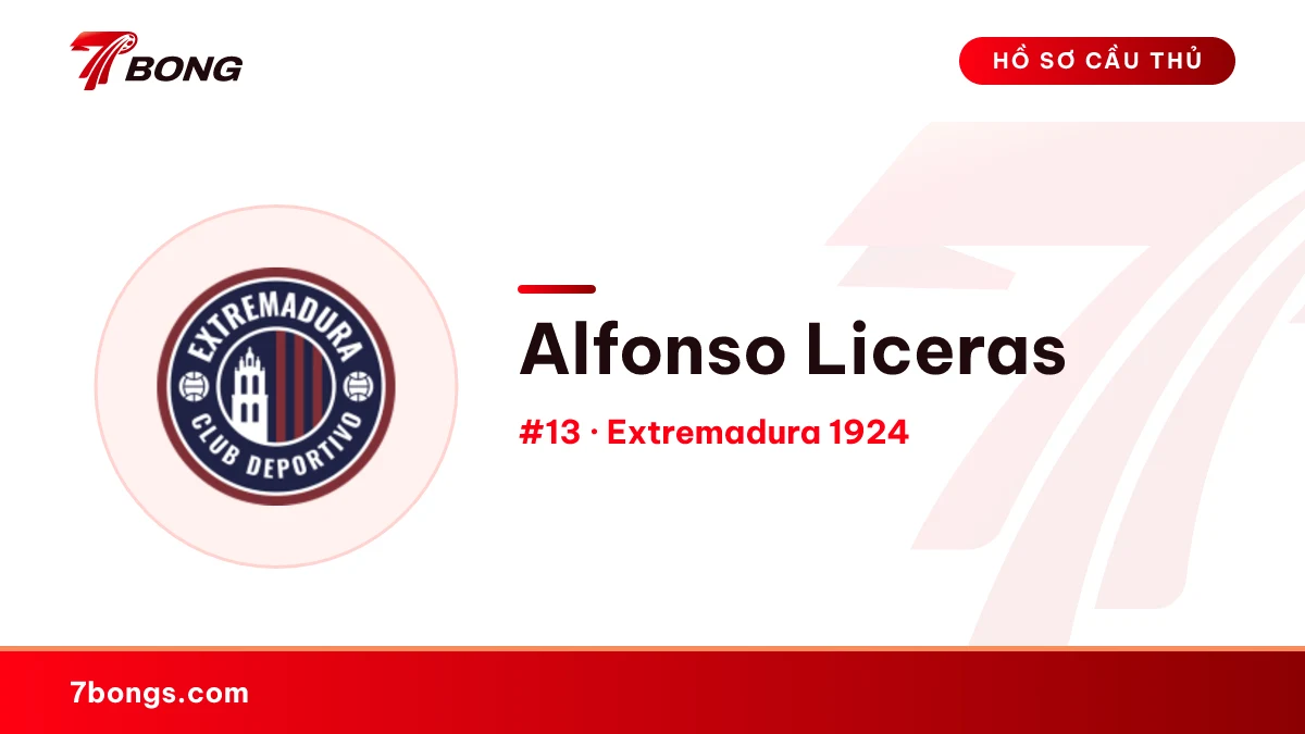 Alfonso Liceras — Extremadura 1924
