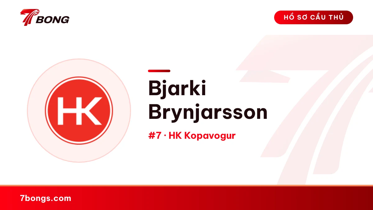 Bjarki Brynjarsson — HK Kopavogur