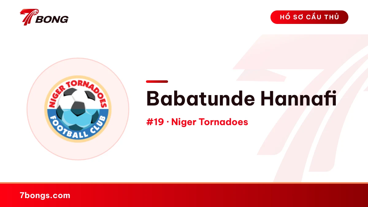 Babatunde Hannafi — Niger Tornadoes