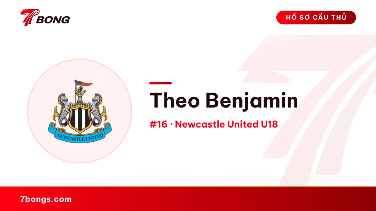 Theo Benjamin — Newcastle United U18