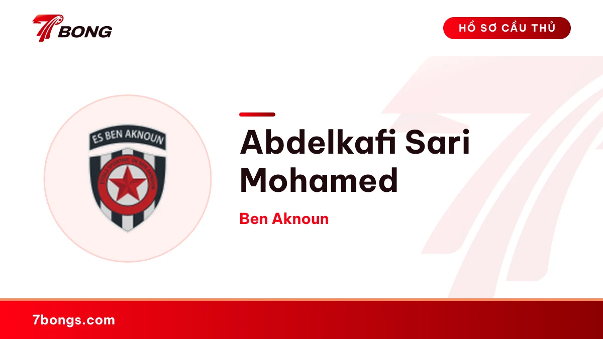 Abdelkafi Sari Mohamed — Ben Aknoun