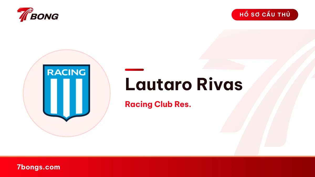 Lautaro Rivas — Racing Club Res.