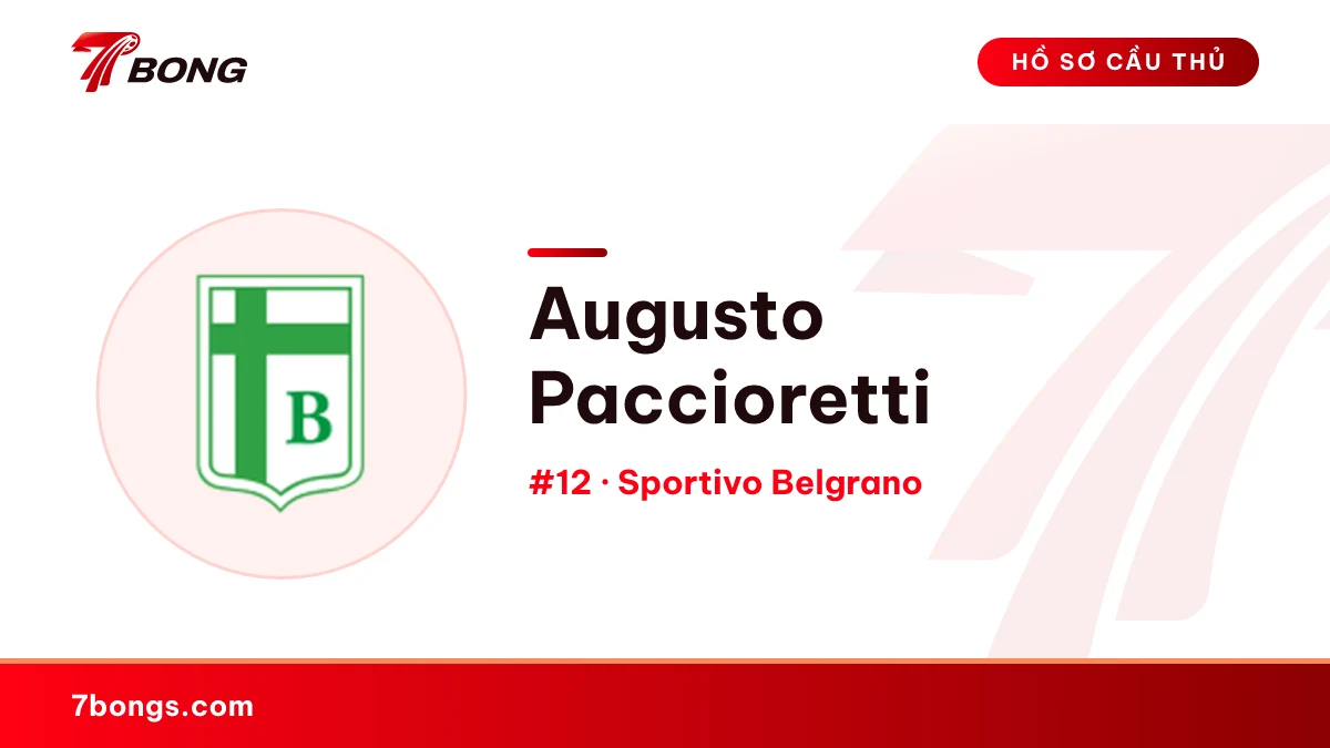 Augusto Paccioretti — Sportivo Belgrano
