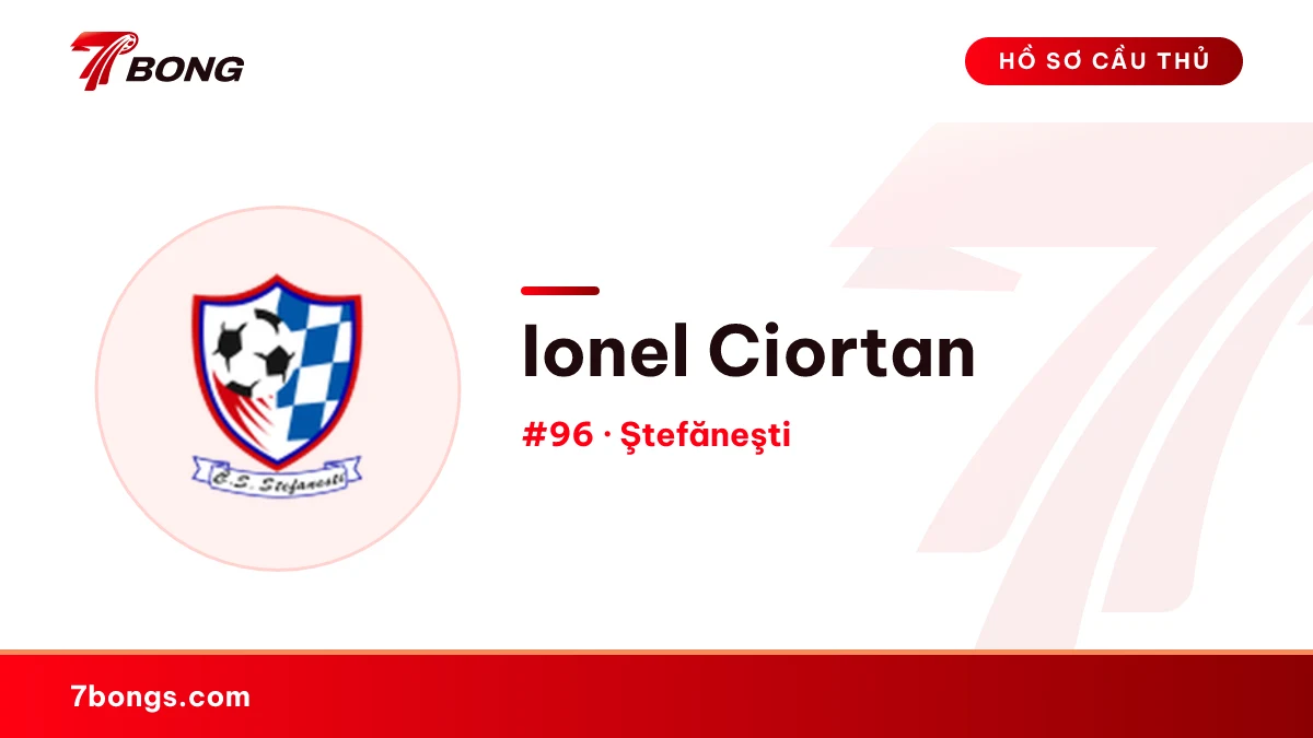Ionel Ciortan — Ştefăneşti