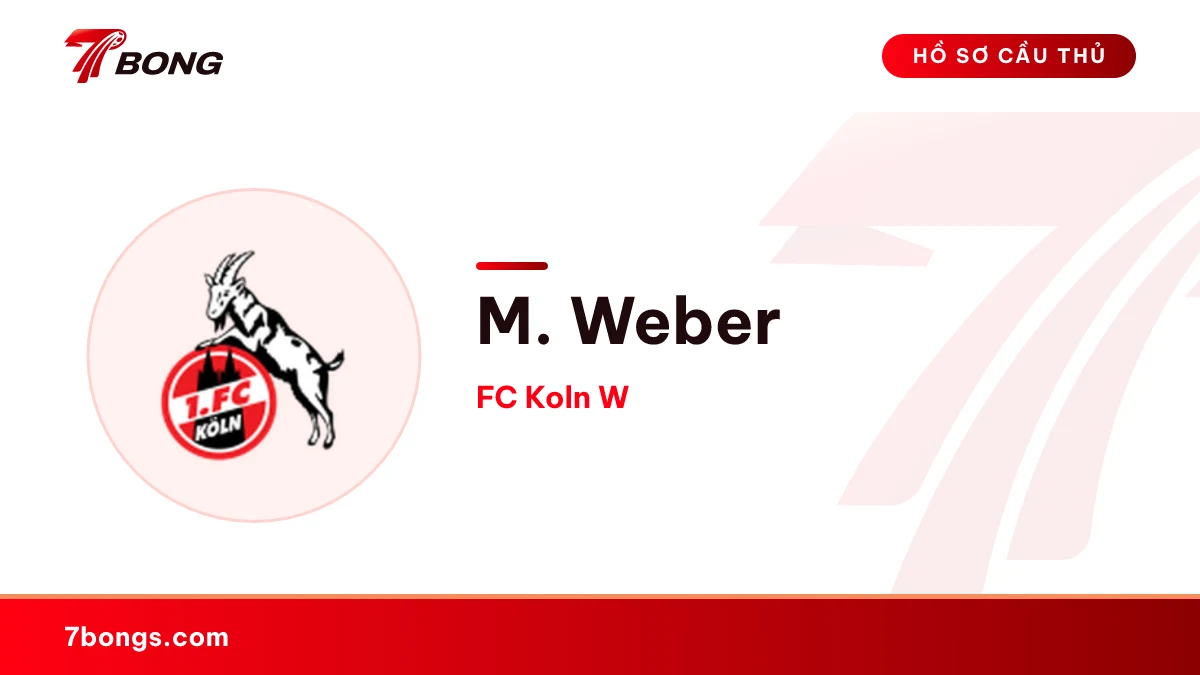 M. Weber — FC Koln W