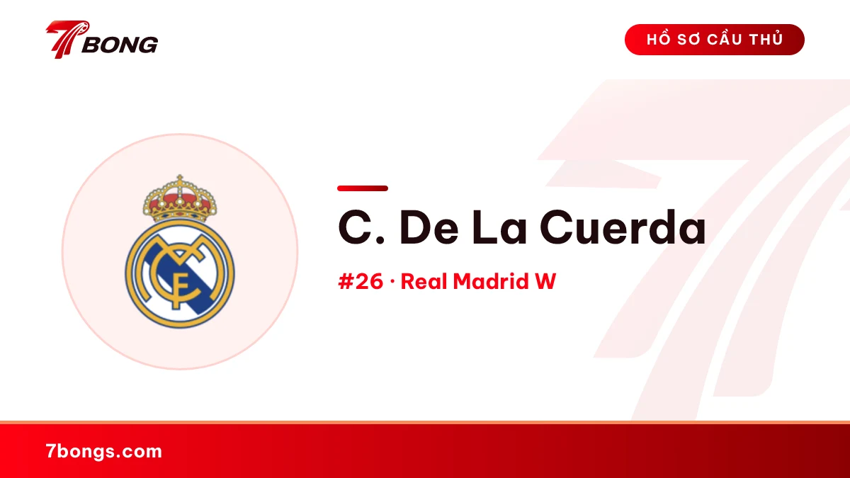 C. De La Cuerda — Real Madrid W