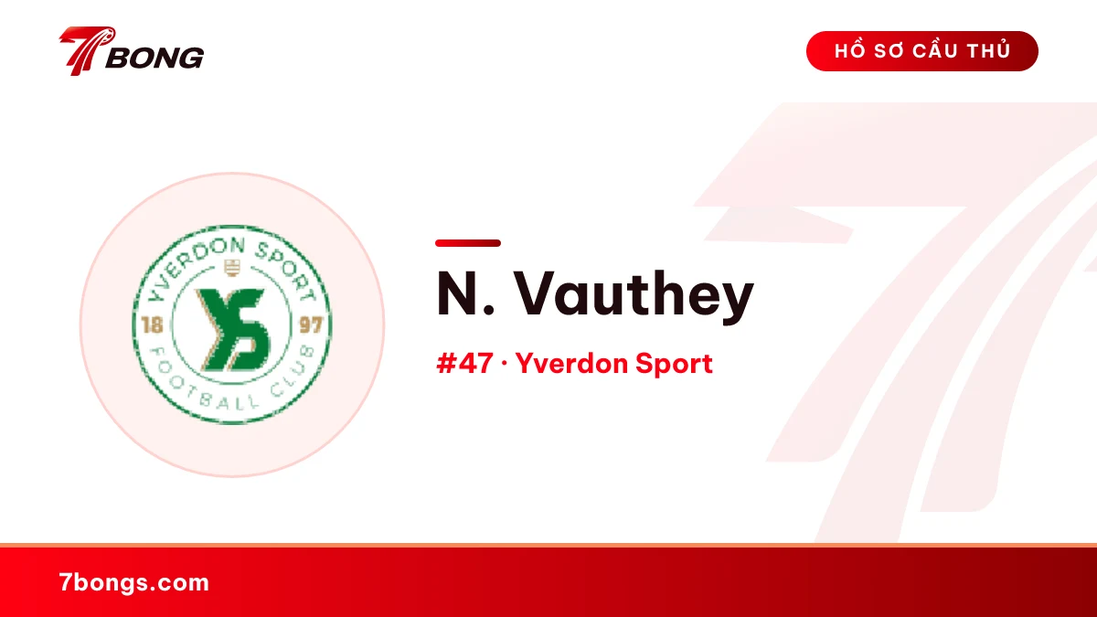 N. Vauthey — Yverdon Sport