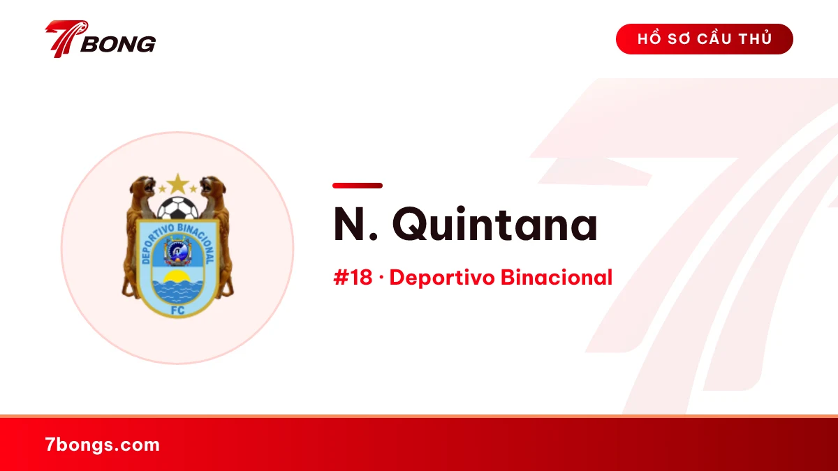 N. Quintana — Deportivo Binacional
