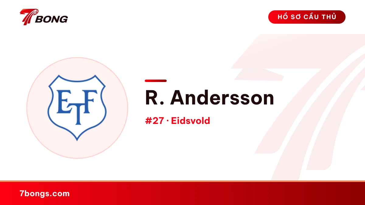 R. Andersson — Eidsvold