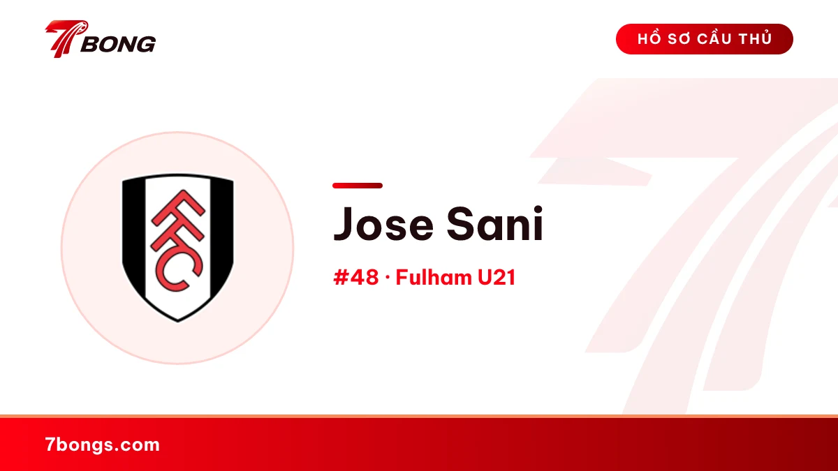Jose Sani — Fulham U21