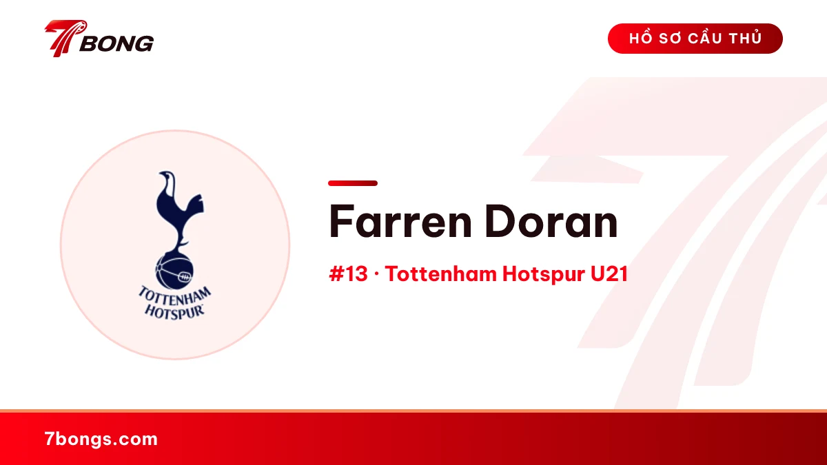 Farren Doran — Tottenham Hotspur U21