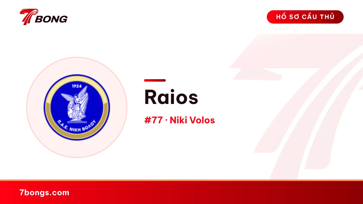 Raios — Niki Volos