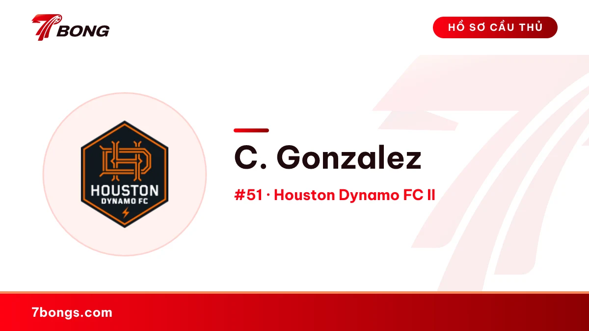 C. Gonzalez — Houston Dynamo FC II
