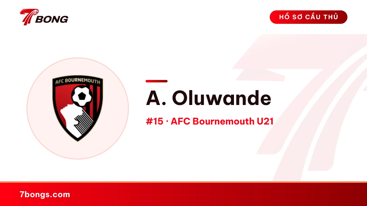 A. Oluwande — AFC Bournemouth U21