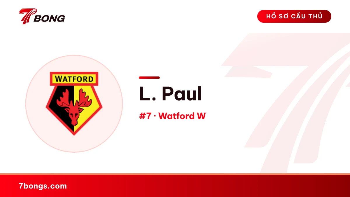 L. Paul — Watford W
