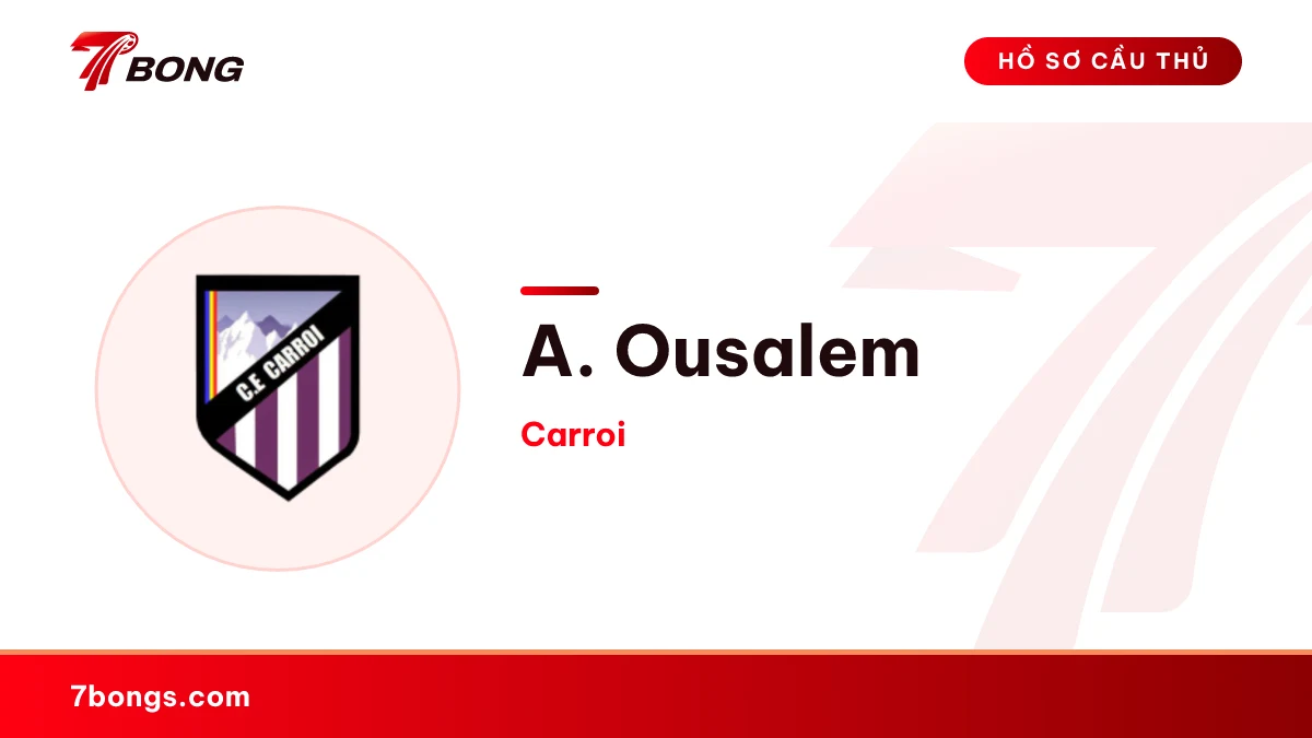 A. Ousalem — Carroi