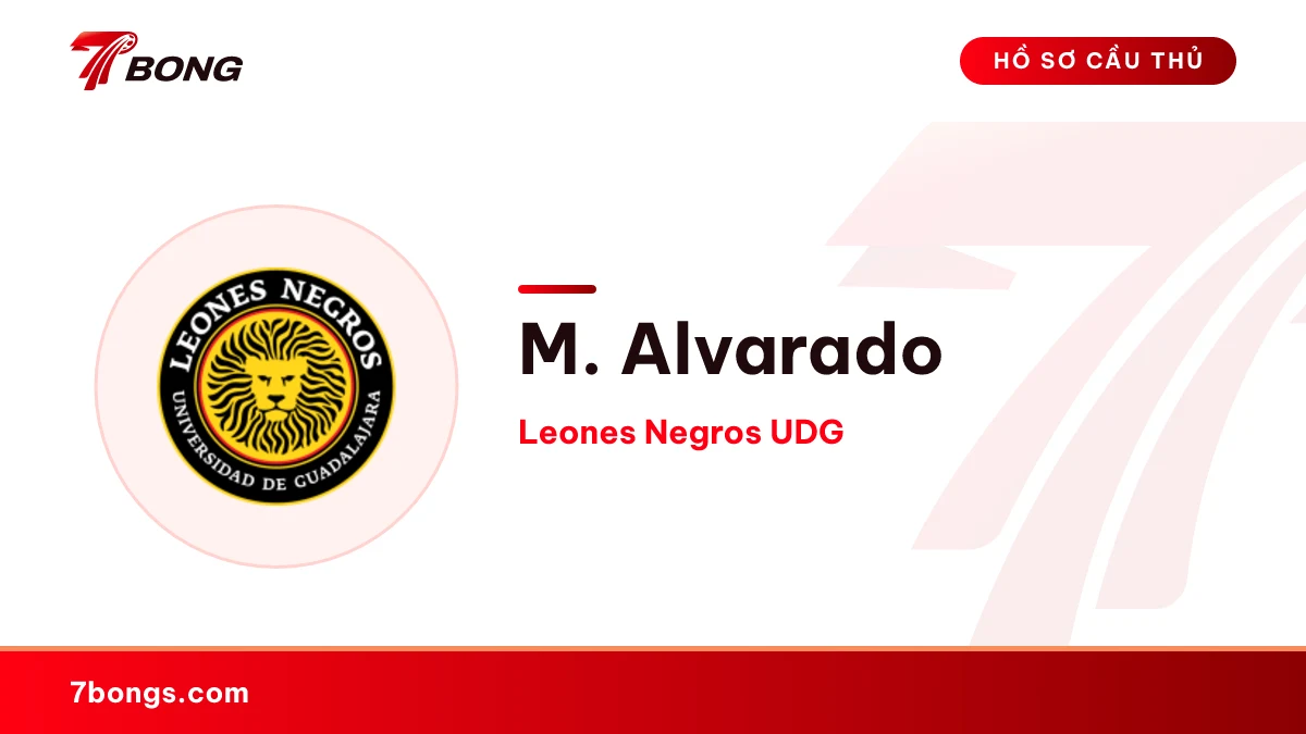 M. Alvarado — Leones Negros UDG