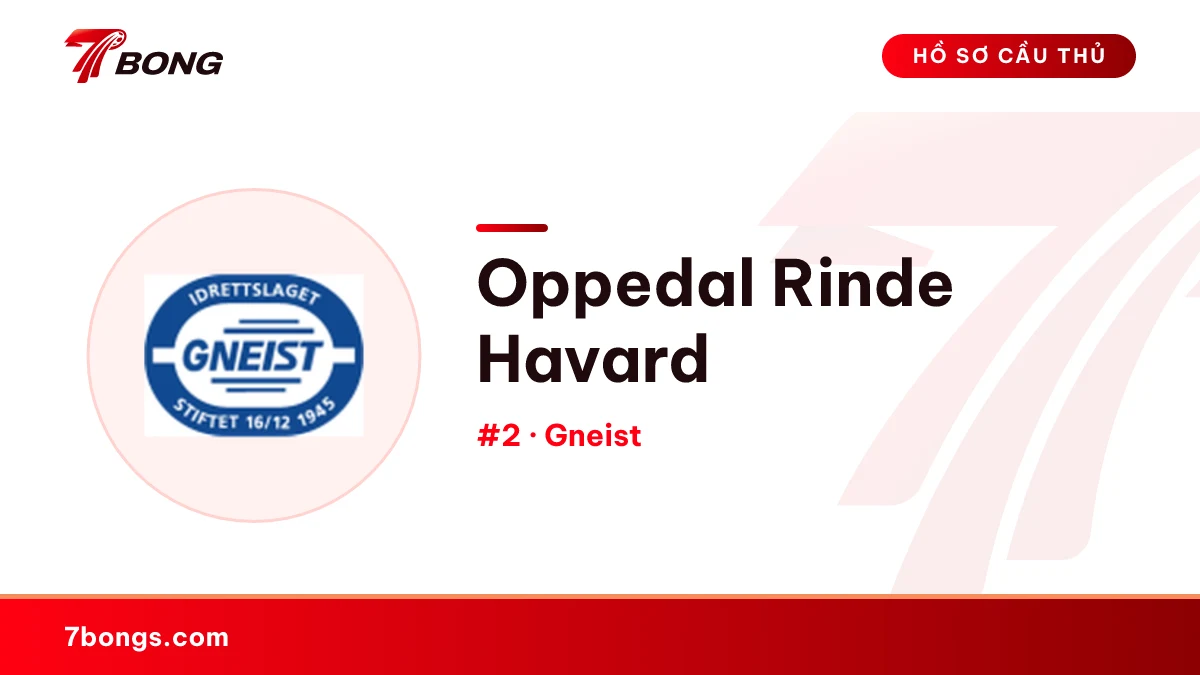 Oppedal Rinde Havard — Gneist