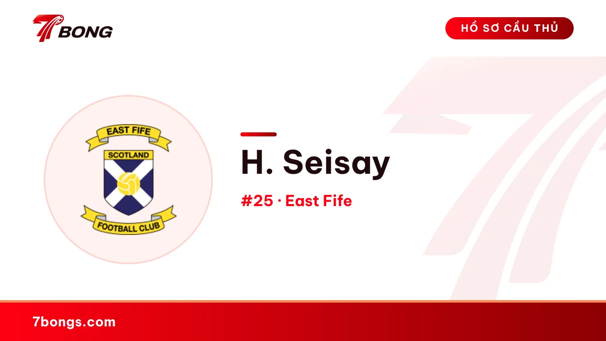 H. Seisay — East Fife