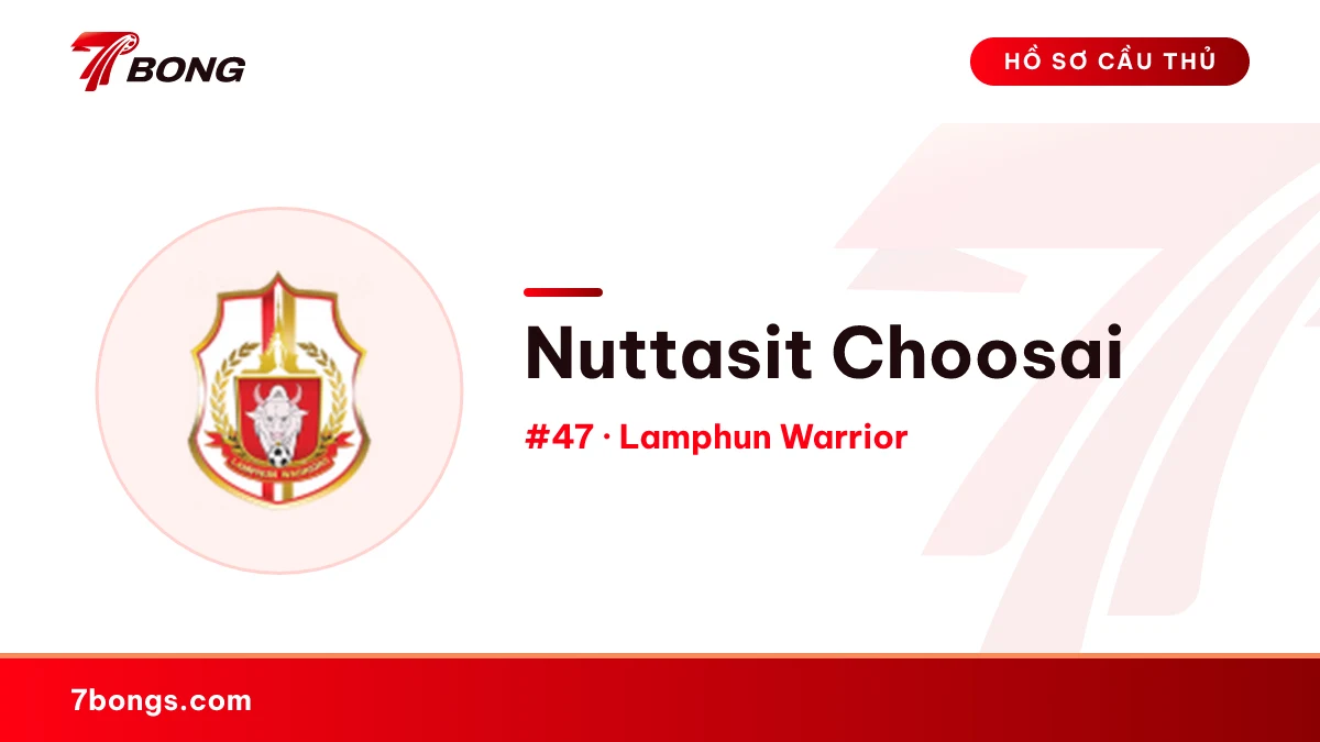 Nuttasit Choosai — Lamphun Warrior