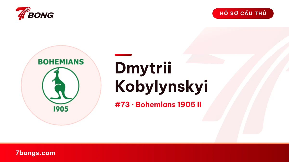 Dmytrii Kobylynskyi — Bohemians 1905 II
