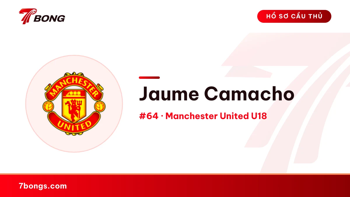 Jaume Camacho — Manchester United U18