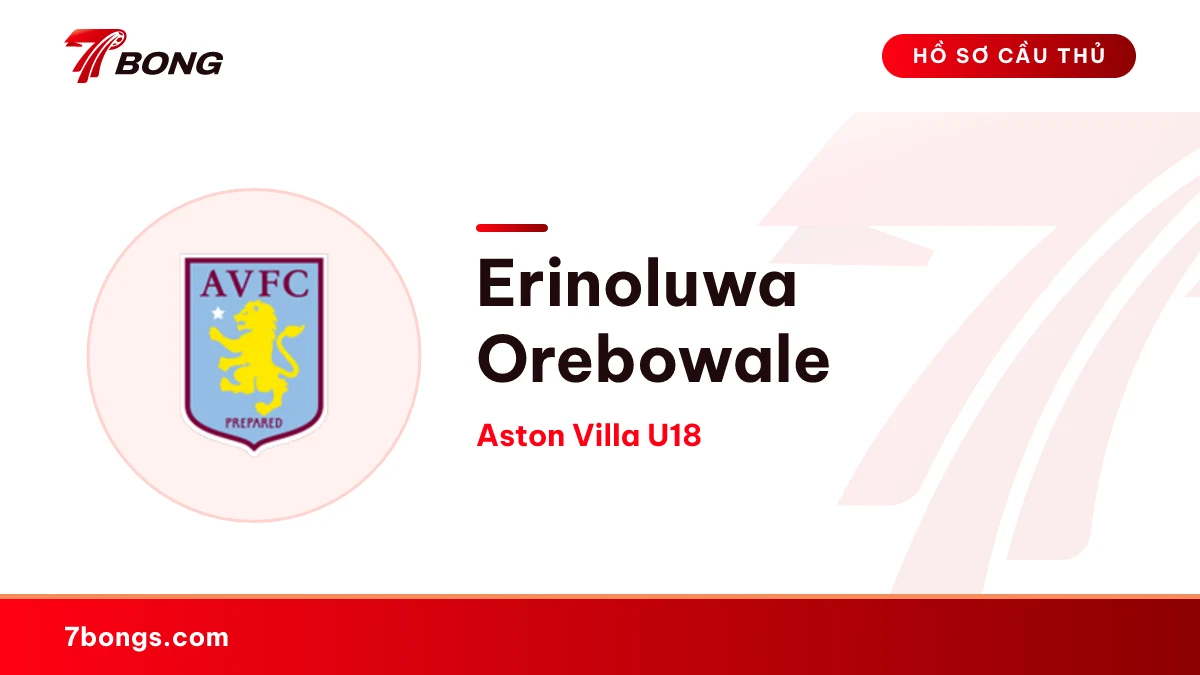 Erinoluwa Orebowale — Aston Villa U18