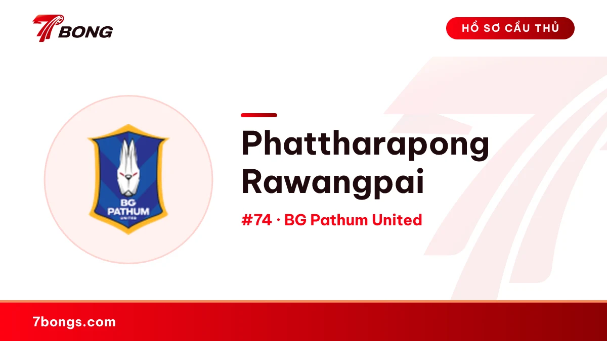 Phattharapong Rawangpai — BG Pathum United