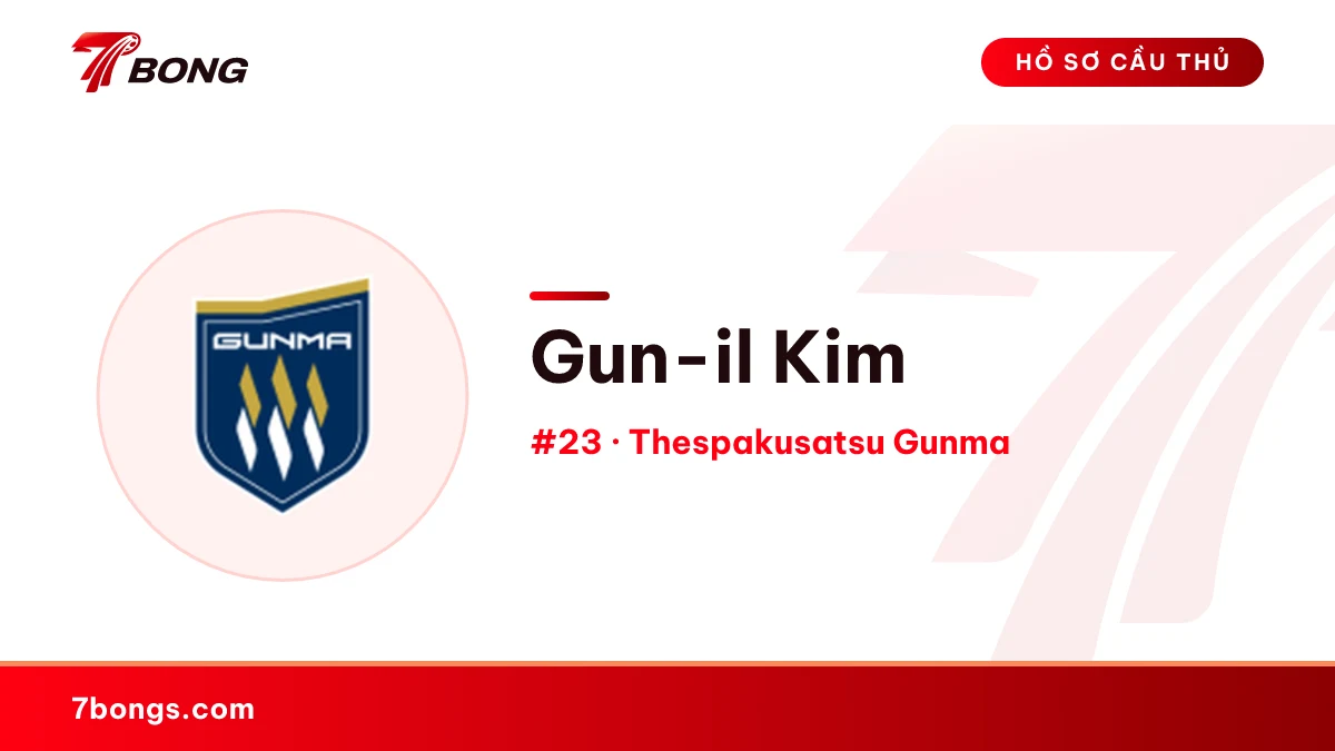 Gun-il Kim — Thespakusatsu Gunma
