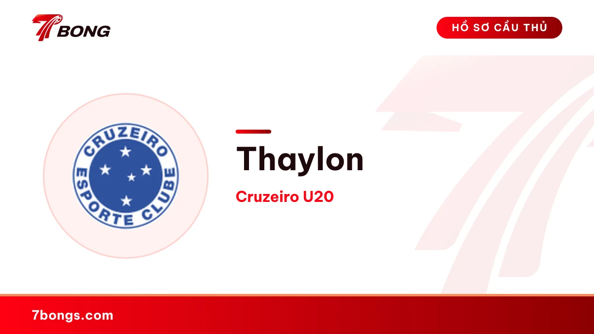 Thaylon — Cruzeiro U20
