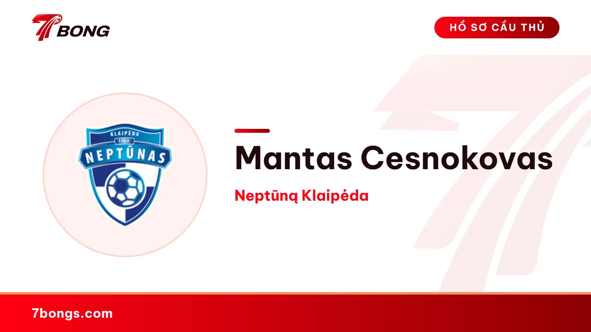 Mantas Cesnokovas — Neptūną Klaipėda