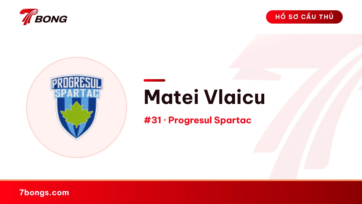 Matei Vlaicu — Progresul Spartac