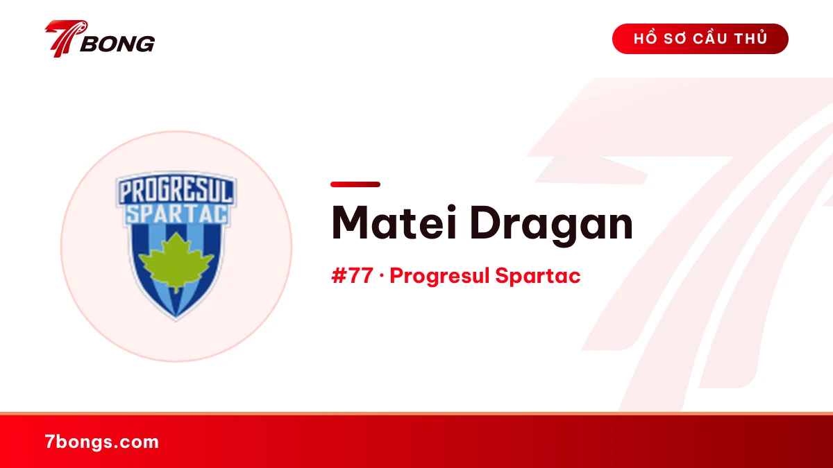 Matei Dragan — Progresul Spartac