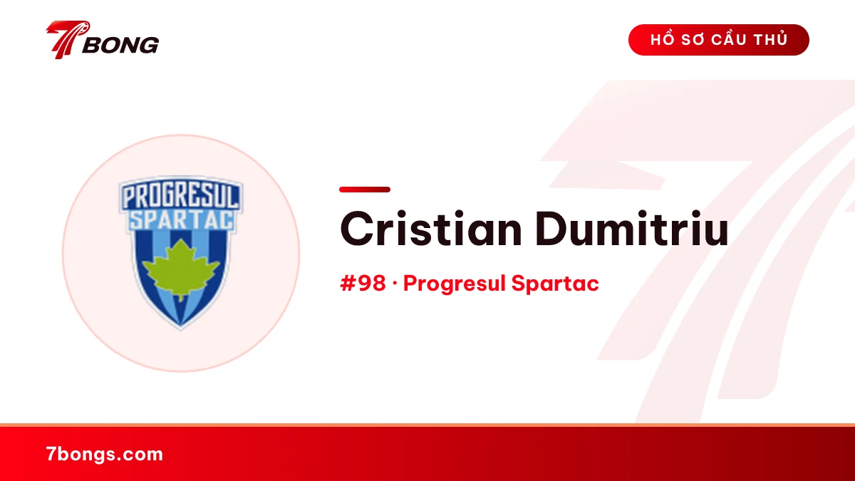 Cristian Dumitriu — Progresul Spartac