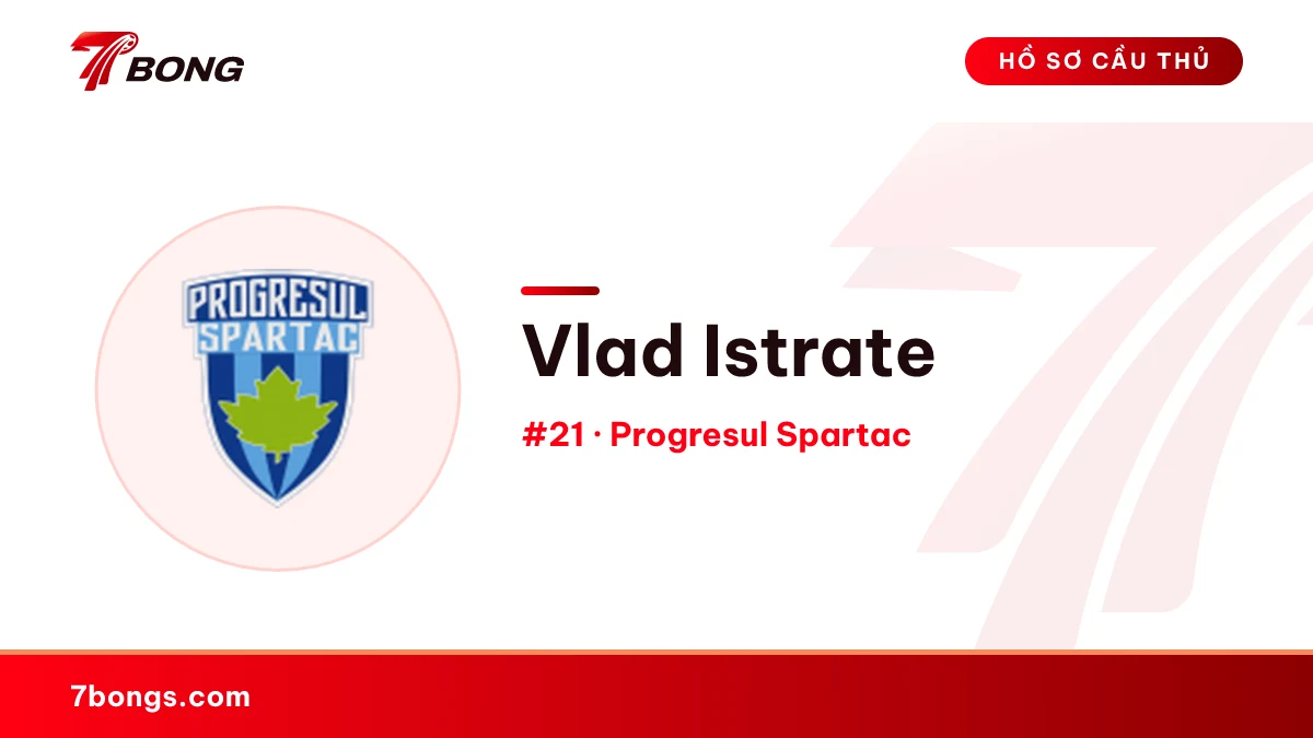 Vlad Istrate — Progresul Spartac