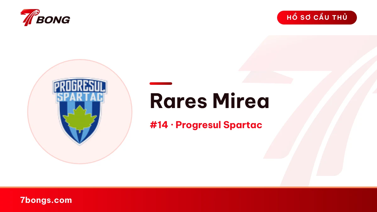 Rares Mirea — Progresul Spartac