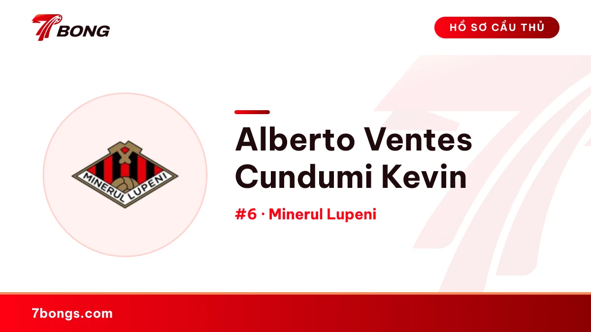 Alberto Ventes Cundumi Kevin — Minerul Lupeni