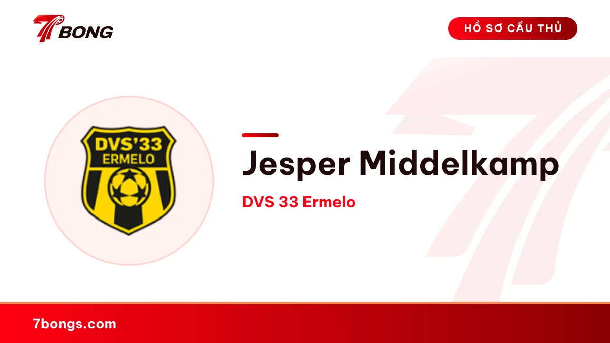 Jesper Middelkamp — DVS 33 Ermelo