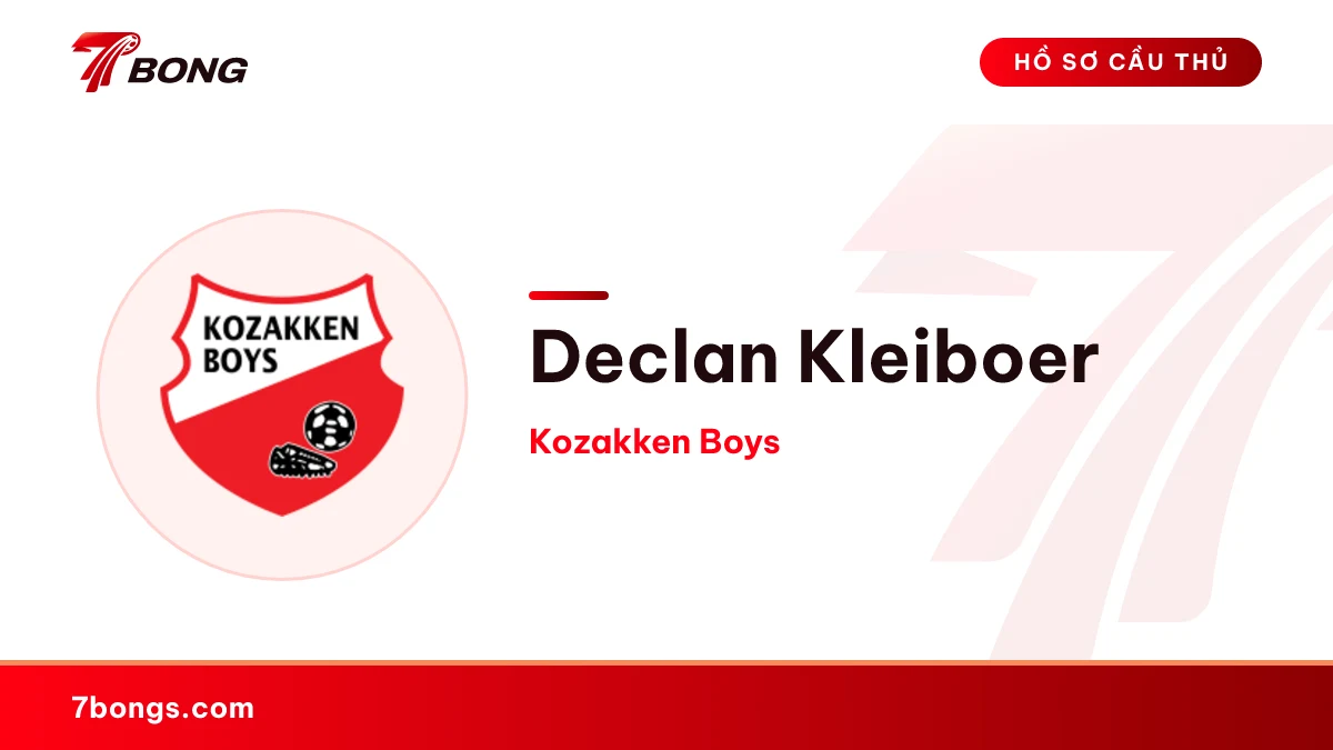 Declan Kleiboer — Kozakken Boys