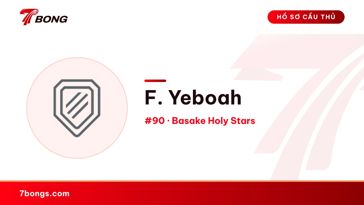 F. Yeboah — Basake Holy Stars