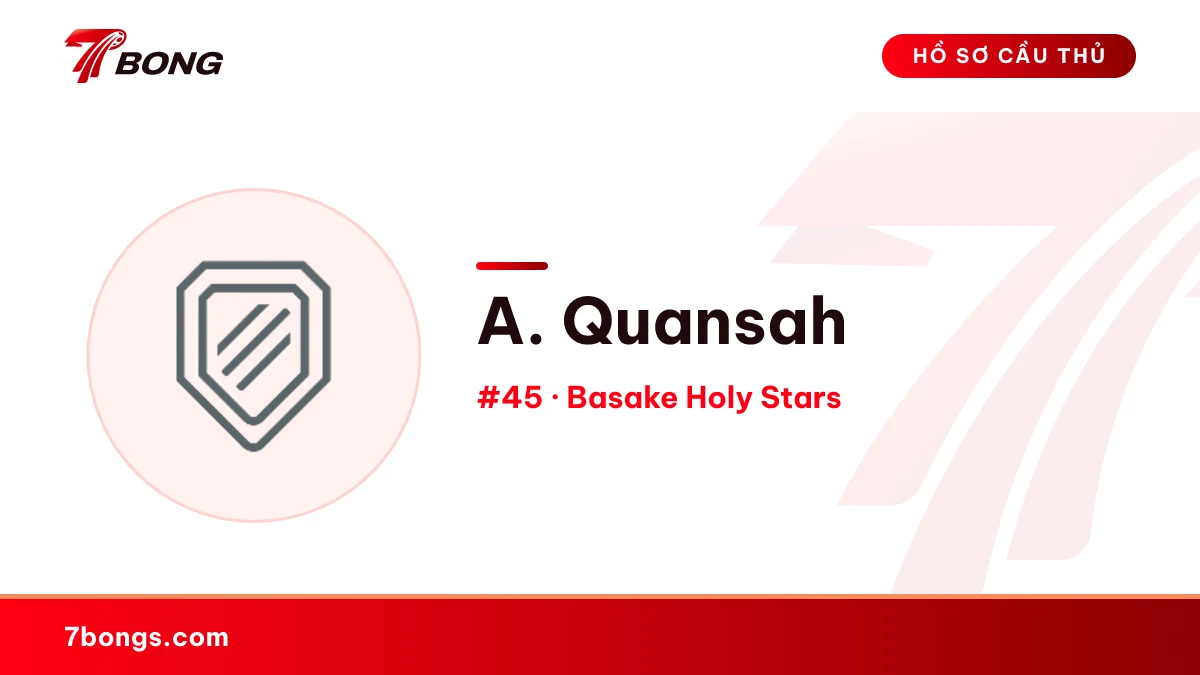 A. Quansah — Basake Holy Stars