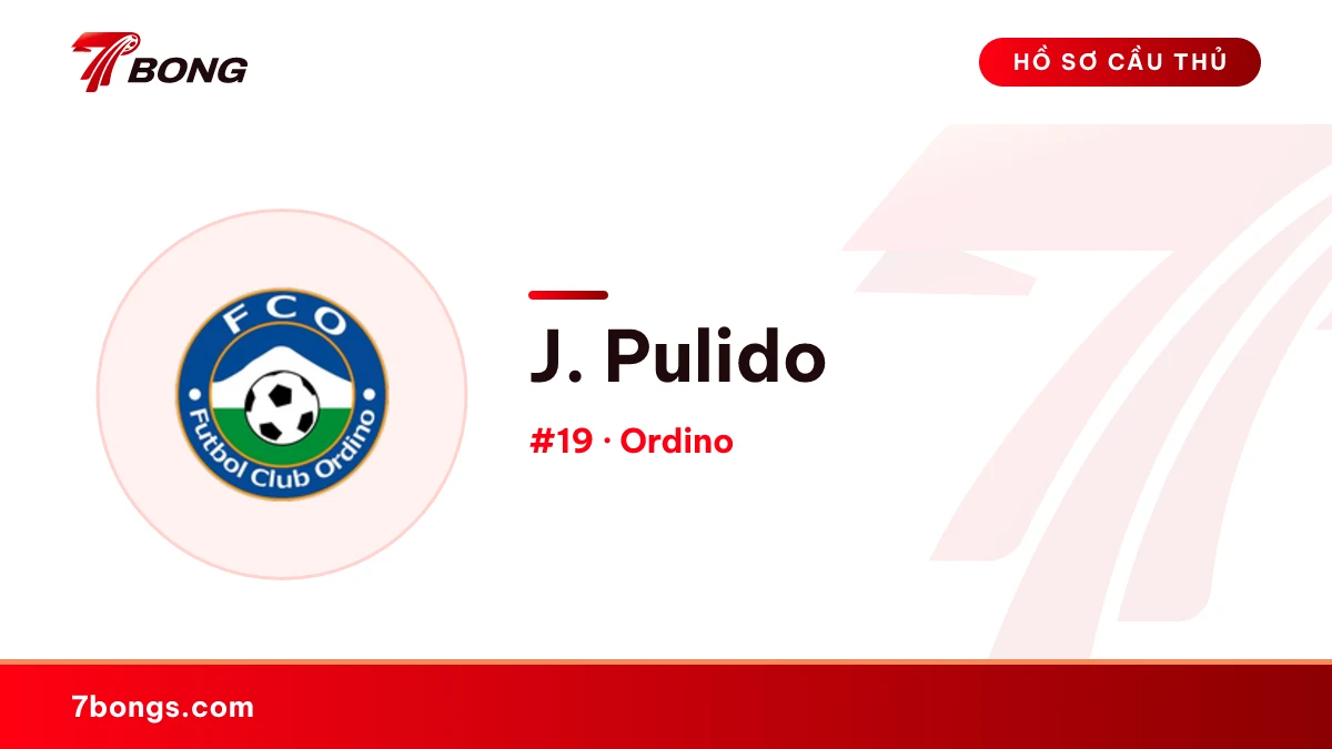 J. Pulido — Ordino