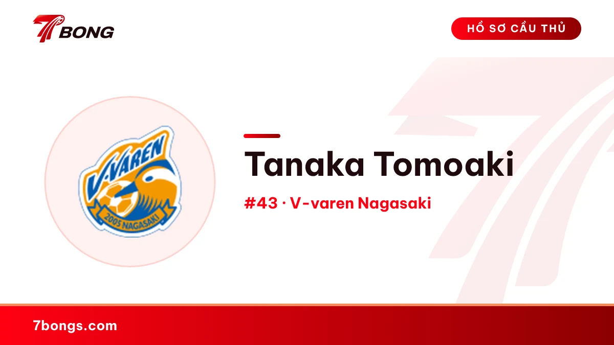 Tanaka Tomoaki — V-varen Nagasaki