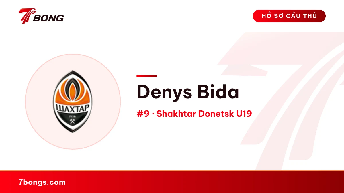 Denys Bida — Shakhtar Donetsk U19