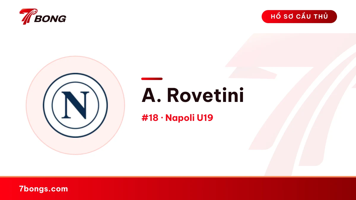 A. Rovetini — Napoli U19