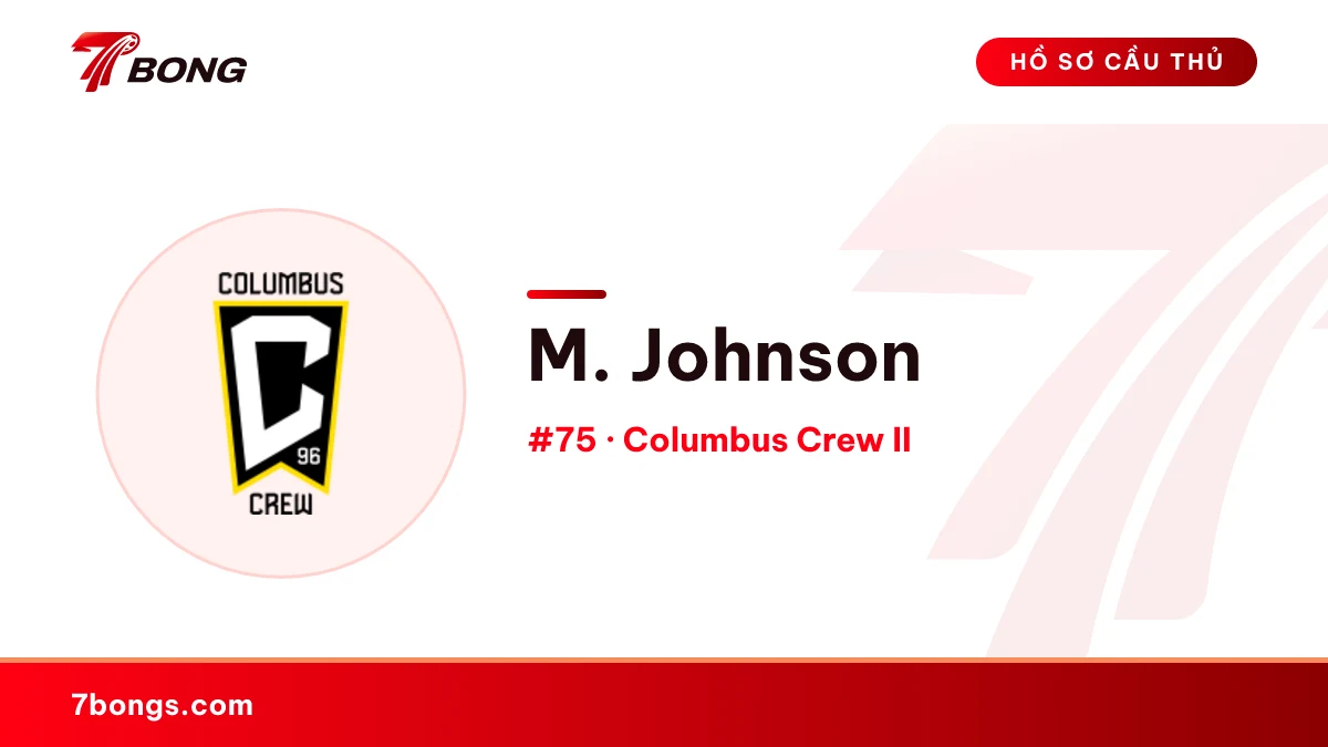 M. Johnson — Columbus Crew II