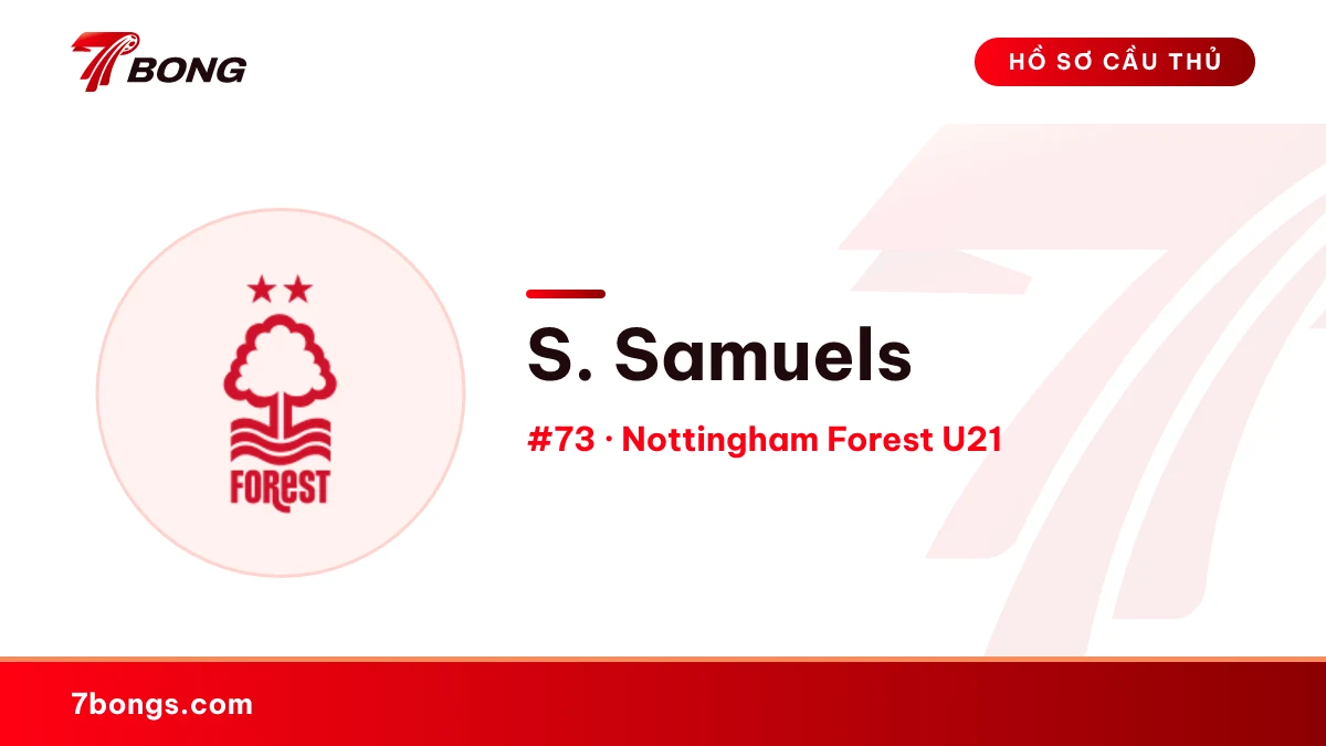 S. Samuels — Nottingham Forest U21