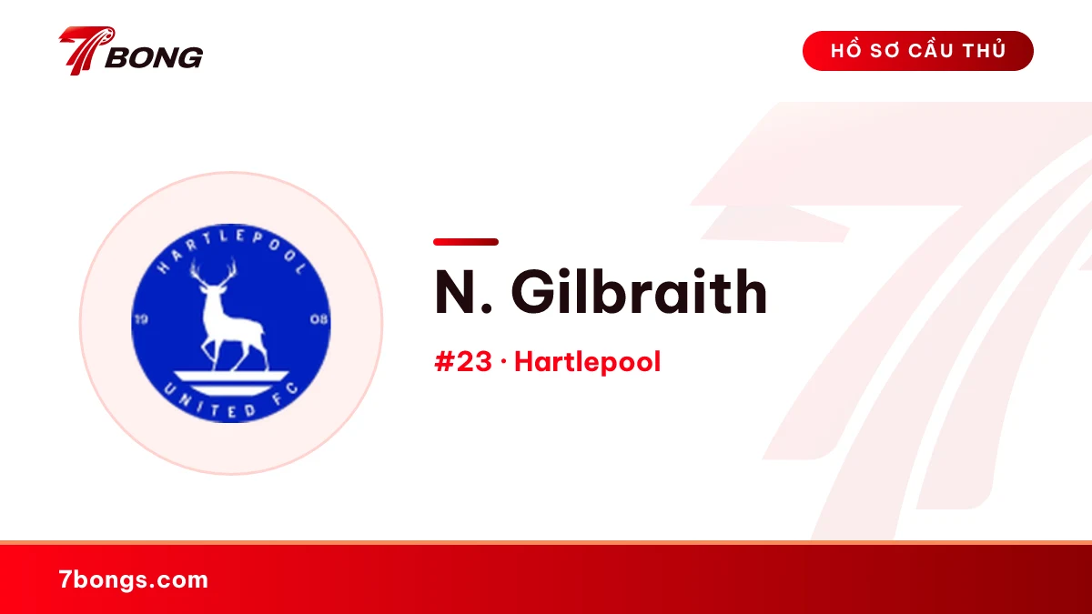 N. Gilbraith — Hartlepool